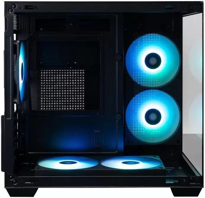 Корпус XASTRA QW400M 5ARGB-FC-C6-AC QW400M-2FA24A-1FC12A-C6-AC (черный) фото 4