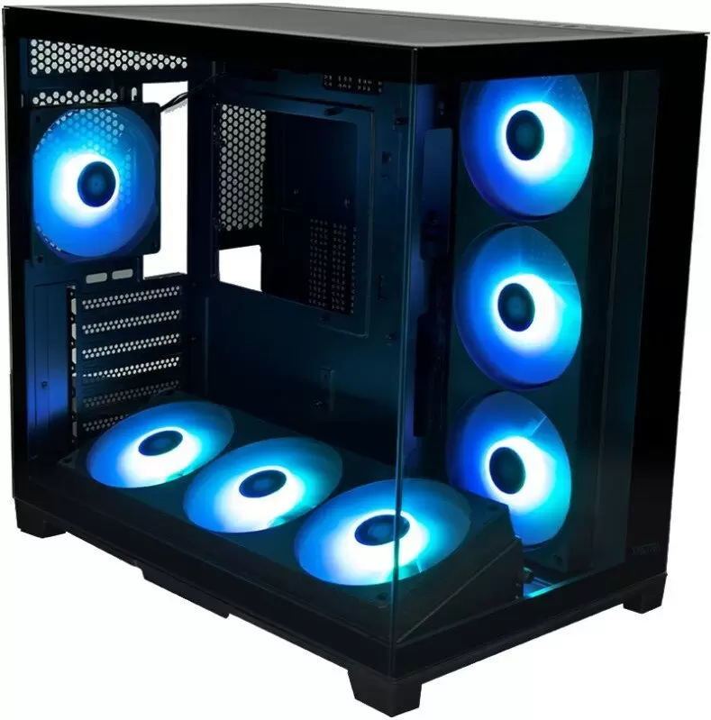 Корпус XASTRA QW500 7ARGB-FC-C6-UC (черный) фото 2