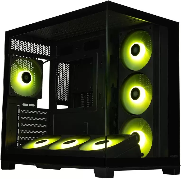Корпус XASTRA QW500 7ARGB-FC-C6-UC (черный) фото 3