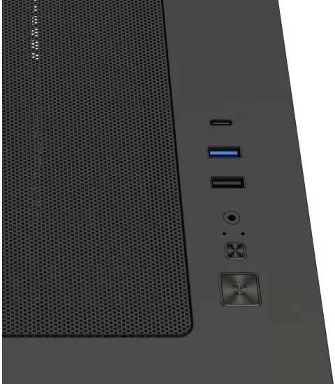 Корпус XASTRA QW500M 3ARGB-C10-UC (черный) фото