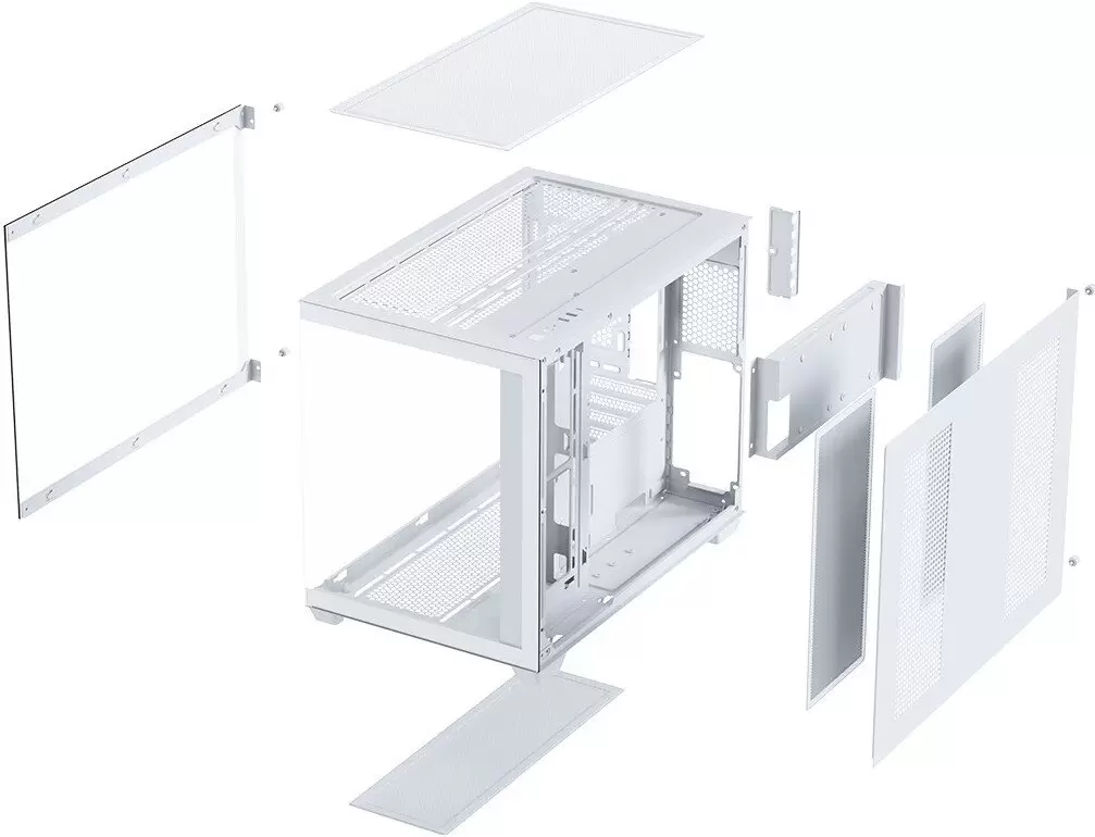 Корпус XASTRA QW500M 6ARGB-C10-UC (белый) фото