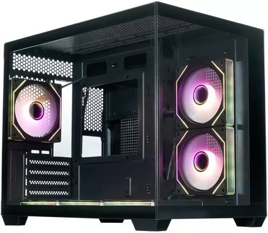 Корпус XASTRA QW500M 6ARGB-C10-UC (черный) фото