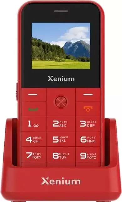 Xenium X718 красный