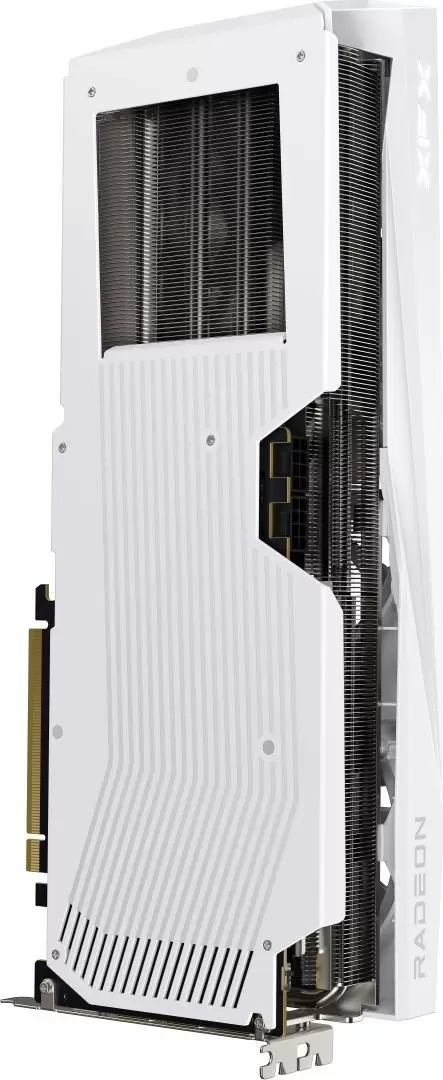 Видеокарта XFX Quicksilver AMD Radeon RX 9070XT White Magnetic Air Edition RX-97TMAQKW9 фото