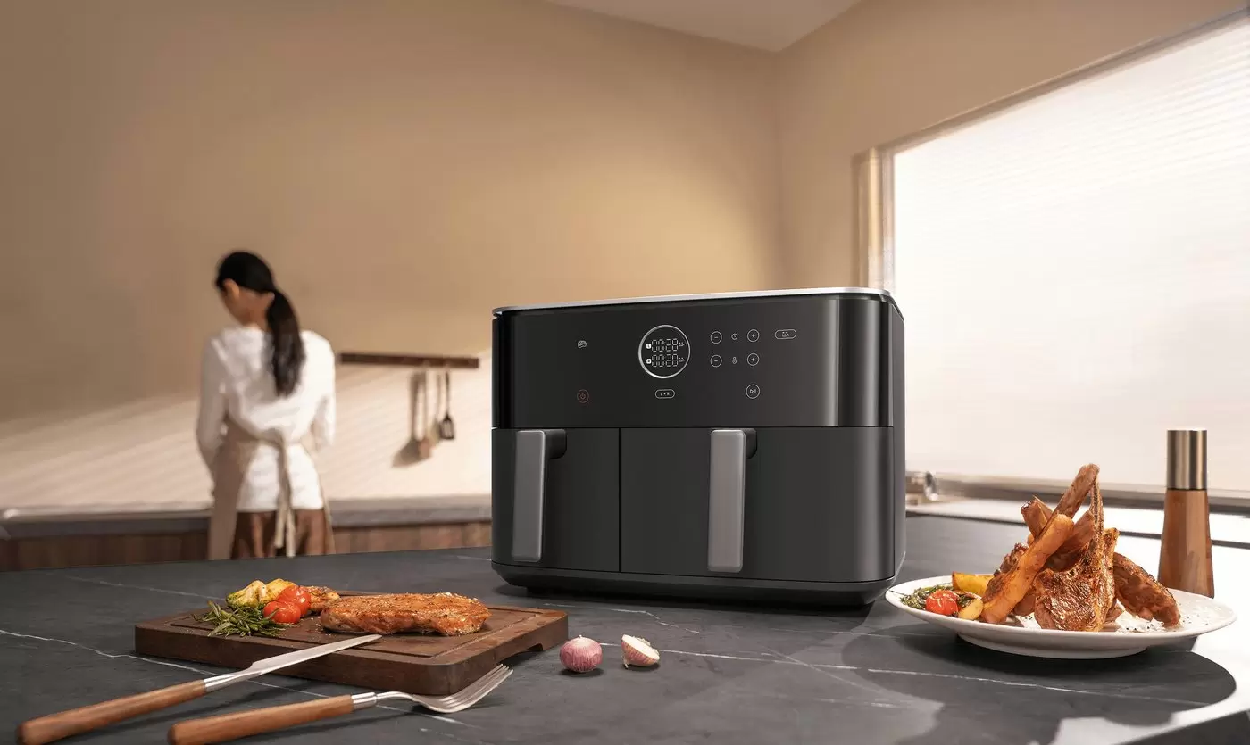Аэрогриль Xiaomi Dual Zone Air Fryer 10L фото