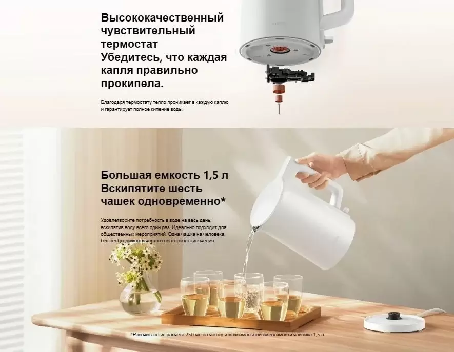 Электрочайник Xiaomi Electric Kettle 2 Lite MJDSH06-A фото