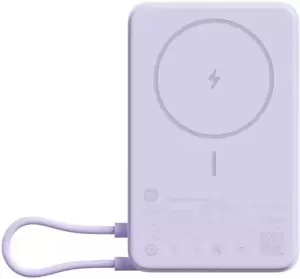 Портативное зарядное устройство Xiaomi Magnetic Power Bank with Built-in Stand WPB1007Z 10000mAh (сиреневый, китайская версия) фото