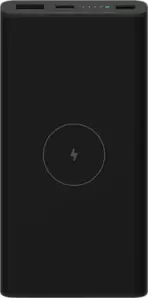 Портативное зарядное устройство Xiaomi Mi 10W Wireless Power Bank 10000mAh WPB15PDZM (черный, китайская версия) фото