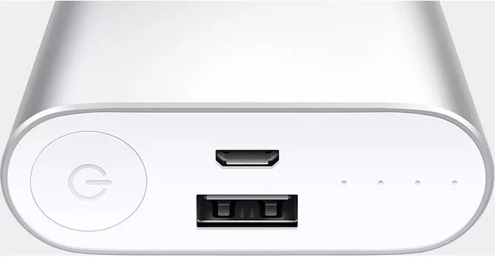 Портативное зарядное устройство Xiaomi Mi Power Bank 10000mAh (NDY-02-AN) фото 2