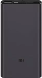 Портативное зарядное устройство Xiaomi Mi Power Bank 3 10000mAh Black (PLM12ZM) фото