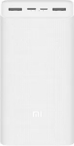 Портативное зарядное устройство Xiaomi Mi Power Bank 3 PB3018ZM 30000mAh (белый) фото