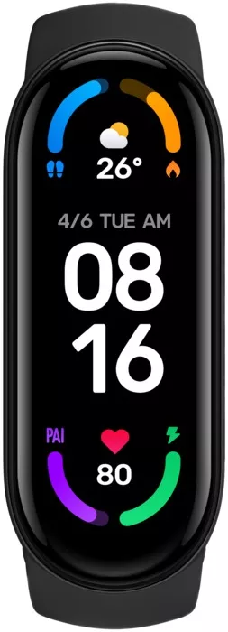 Фитнес-браслет Xiaomi Mi Smart Band 6 NFC Black (Global Version) фото 2