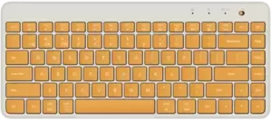 Клавиатура Xiaomi portable dual mode wireless keyboard (желтый) фото