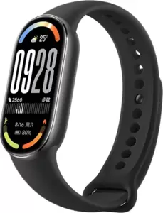 Фитнес-браслет Xiaomi Smart Band 10 NFC M2456B1 (черный, с черным силиконовым ремешком, китайская версия) фото