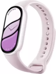 Фитнес-браслет Xiaomi Smart Band 10 NFC M2456B1 (розовая керамика, с розовым силиконовым ремешком, китайская версия) фото