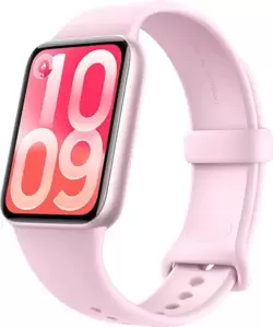 Фитнес-браслет Xiaomi Smart Band 10 Pro M2551B1 (розовая сакура, с розовым силиконовым ремешком, китайская версия) фото