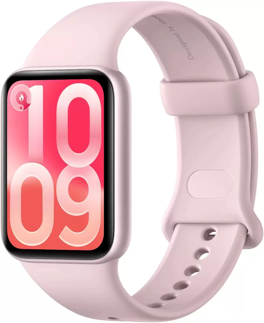 Xiaomi Smart Band 10 Pro M2551B1 (розовая сакура, с розовым силиконовым ремешком, международная версия)