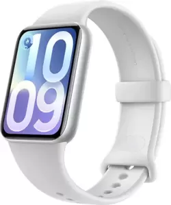 Фитнес-браслет Xiaomi Smart Band 10 Pro M2551B1 (серебристый, со светло-серым силиконовым ремешком, китайская версия) фото