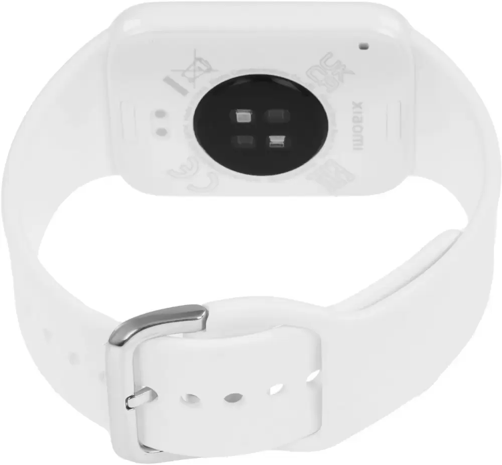 Фитнес-браслет Xiaomi Smart Band 10 Pro M2553B1 (белая керамика, с белым силиконовым ремешком, международная версия) фото 3