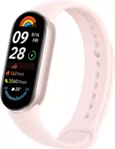 Фитнес-браслет Xiaomi Smart Band 9 (розовое золото, с розовым силиконовым ремешком, международная версия) icon