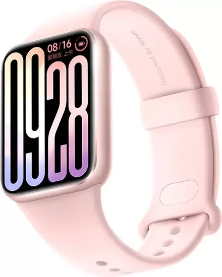 Xiaomi Smart Band 9 Pro M2401B1 (розовый, с розовым силиконовым ремешком, международная версия)