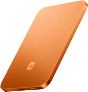 Портативное зарядное устройство Xiaomi UltraThin Magnetic Power Bank 5000 15W MDY-20-EB (оранжевый) фото
