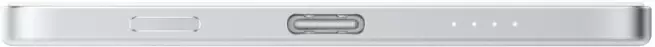 Портативное зарядное устройство Xiaomi UltraThin Magnetic Power Bank 5000 15W MDY-20-EB (серебристый) фото