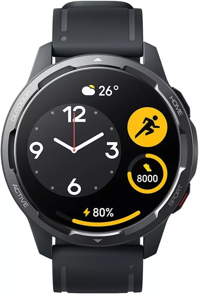 Умные часы Xiaomi Watch S1 Active черный (международная версия) фото 2