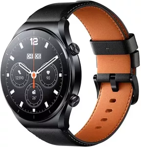 Умные часы Xiaomi Watch S1 черный/черно-коричневый (международная версия) фото