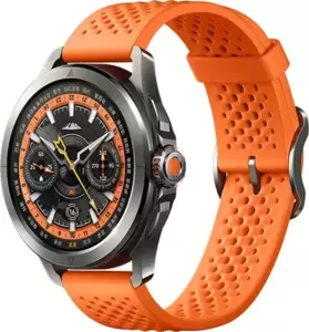 Умные часы Xiaomi Watch S4 Sport M2312W1 (титановый/оранжевый спортивный, китайская версия) фото