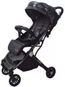 Детская коляска Xo Kid Ride Gold (Grey Print) фото