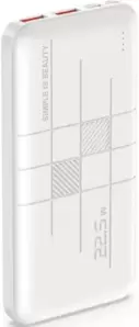 Портативное зарядное устройство XO PR187 10000mAh (белый) фото