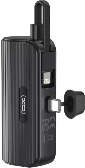 XO PR220 5000mAh USB Type-C (черный)