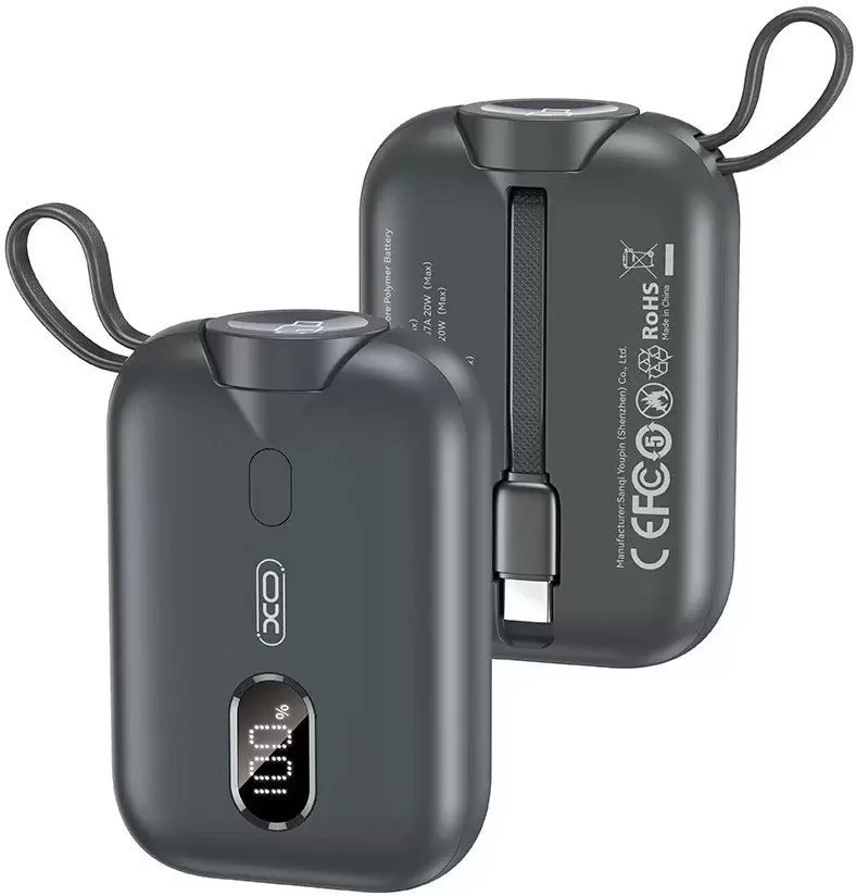 XO PR260 10000mAh (черный)