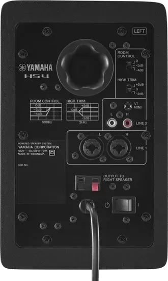 Монитор ближнего поля Yamaha HS4 (черный) фото