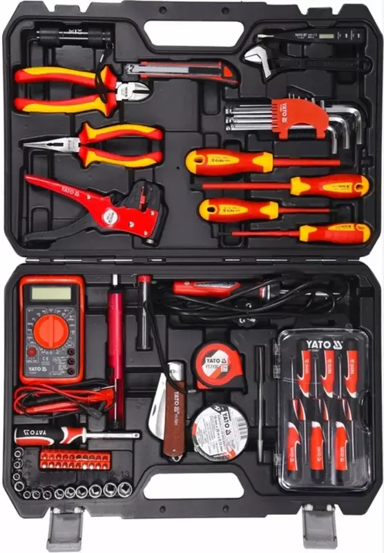 Электромонтажный набор Yato YT-39009 (68 предметов) фото