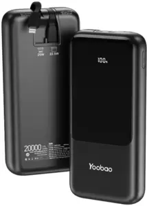 Портативное зарядное устройство Yoobao 20S 20000mAh (черный) фото