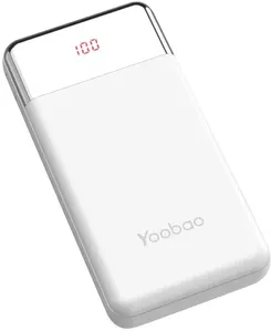 Портативное зарядное устройство Yoobao 30W 30000mAh (белый) фото