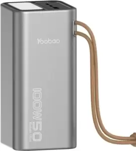 Портативное зарядное устройство Yoobao H5 Pro 50000mAh (серый, китайская версия) фото