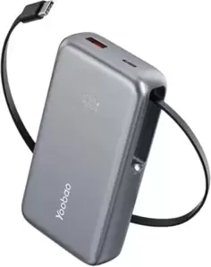 Портативное зарядное устройство Yoobao LR10P 10000mAh (серый, китайская версия) фото