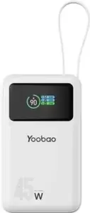 Портативное зарядное устройство Yoobao LY45 20000mAh (белый, китайская версия) фото