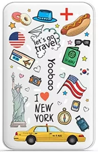 Портативное зарядное устройство Yoobao M5 New York Series White фото