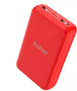 Портативное зарядное устройство Yoobao P10W (красный) фото