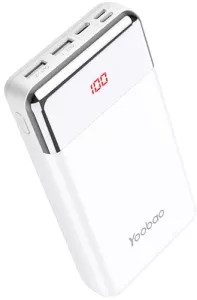 Портативное зарядное устройство Yoobao P20W White фото