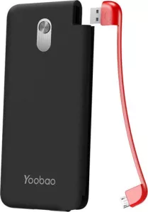 Портативное зарядное устройство Yoobao S10K microUSB Black фото