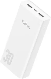 Портативное зарядное устройство Yoobao С30 (белый) фото