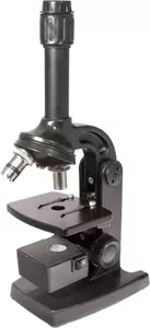 Микроскоп ЮННАТ 2П-1 80-400 Микроскоп с подсветкой (черный) фото