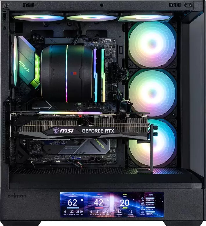 Корпус Zalman P40 DS (черный) фото