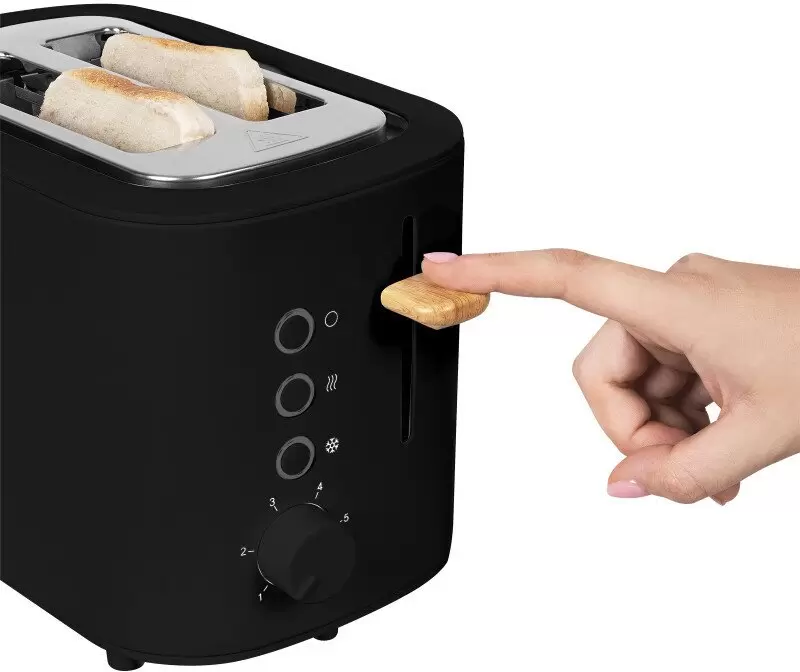 Тостер Zeegma Tostee Black Wood фото