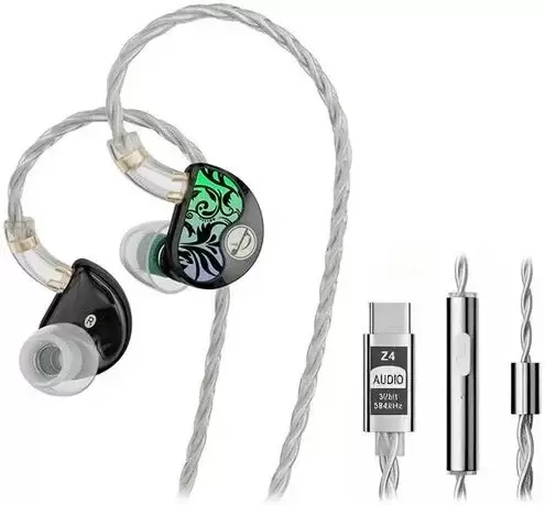 Zhulinniao Z4 (USB Type-C, с микрофоном, черный)